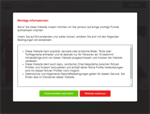 Tablet Screenshot of flirtnachrichten.com